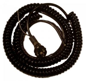Spiral-Leitung 3-adrig mit Stecker fertig konfektioniert-image